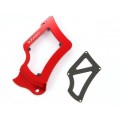 DBK Special Parts (Ducabike) Sprocket Cover w/ Plexiglass & Carbon Fiber Inserts for Ducati DBK Special Parts (Ducabike) Sprocket Cover w/ Plexiglass & Carbon Fiber Inserts for Ducati