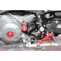 DBK Special Parts (Ducabike) Sprocket Cover w/ Plexiglass & Carbon Fiber Inserts for Ducati DBK Special Parts (Ducabike) Sprocket Cover w/ Plexiglass & Carbon Fiber Inserts for Ducati