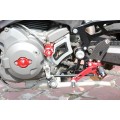 DBK Special Parts (Ducabike) Sprocket Cover w/ Plexiglass & Carbon Fiber Inserts for Ducati DBK Special Parts (Ducabike) Sprocket Cover w/ Plexiglass & Carbon Fiber Inserts for Ducati