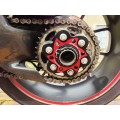 DBK Special Parts (Ducabike) Dual Color 6 Hole Rear Sprocket Hub Flange Carrier for Most Large hub Ducati DBK Special Parts (Ducabike) Dual Color 6 Hole Rear Sprocket Hub Flange Carrier for Most Large hub Ducati