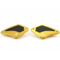 DBK Special Parts (Ducabike) Billet Front Brake & Clutch Reservoir Caps for the Ducati Diavel / XDiavel