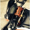DBK Special Parts (Ducabike) Steering Damper Mount for the Ducati Hypermotard / Hyperstrada 821 / 939 / SP DBK Special Parts (Ducabike) Steering Damper Mount for the Ducati Hypermotard / Hyperstrada 821 / 939 / SP