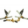 DBK Special Parts (Ducabike) Adjustable Rearsets for the Ducati Sport Classic/Sport 1000, Paul Smart, and SuperSport DBK Special Parts (Ducabike) Adjustable Rearsets for the Ducati Sport Classic/Sport 1000, Paul Smart, and SuperSport