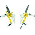 DBK Special Parts (Ducabike) Adjustable Rearsets for the Ducati Monster S2R/S4RS4RS