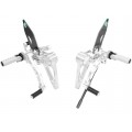 DBK Special Parts (Ducabike) Adjustable Rearsets for the Ducati Monster S2R/S4RS4RS