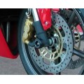 R&G Racing Front Axle Sliders / Protectors for Triumph Daytona 675 '06-'11 & Street Triple / R '08-'15 R&G Racing Front Axle Sliders / Protectors for Triumph Daytona 675 '06-'11 & Street Triple / R '08-'15