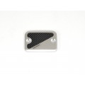 DBK Special Parts (Ducabike) Billet Front Brake Reservoir Cap for the Ducati Hypermotard 821/939, Multistrada 950, Monster 821, and Scrambler