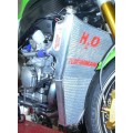 Galletto Radiatori (H2O Performance) Oversize Radiator kit For Kawasaki ZX-6R NINJA (2005-06)