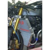 Galletto Radiatori (H2O Performance) Oversize Radiator kit For Kawasaki ZX-10R (2004-05)