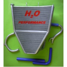 Galletto Radiatori (H2O Performance) Oversize Radiator kit For Kawasaki ZX-6R NINJA (2007-08)