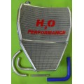 Galletto Radiatori (H2O Performance) Oversize Radiator kit For Kawasaki ZX-10R (2008-10)