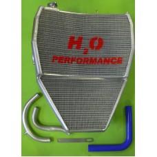 Galletto Radiatori (H2O Performance) Oversize Radiator kit For Kawasaki ZX-10R (2008-10)