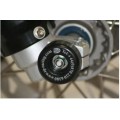 R&G Racing Front Axle Sliders / Protectors for BMW G650 X Country & G650 X Challenge