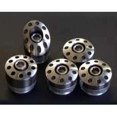 Motocorse Aluminum or Titanium Frame plugs for the Ducati Hypermotard 1100 / 796