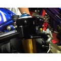 Ducabike Steering Damper Mount for the Ducati Panigale 1299 / 1199 / 959 / 899 and V2 with 53mm diameter Ohlins or Showa Forks
