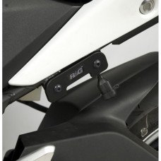R&G Racing passenger foot rest blanking plates - Left Side for Honda CBR250R '11-'14 R&G Racing passenger foot rest blanking plates - Left Side for Honda CBR250R '11-'14