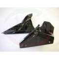 CARBONVANI - MV AGUSTA BRUTALE CARBON FIBER HEAT EXTRACTORS (PAIR) (2006-09) CARBONVANI - MV AGUSTA BRUTALE CARBON FIBER HEAT EXTRACTORS (PAIR) (2006-09)