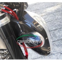 CARBONVANI - MV AGUSTA BRUTALE CARBON FIBER HEADLIGHT CAP BRACKET FOR Brutale 920 (Upgrade for 910, 750, 1078)