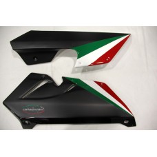 CARBONVANI - MV AGUSTA F3 CARBON FIBER BELLY PAN - TRICOLORE