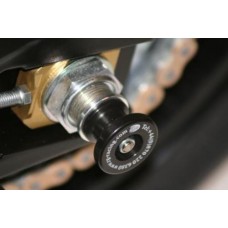 R&G Racing Rear Axle Sliders / Protectors for Suzuki B-King all years Spool Style