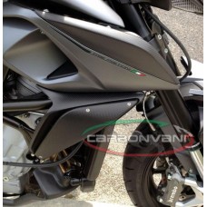 CARBONVANI - MV AGUSTA RIVALE CARBON FIBER RIGHT OUTSIDE TANK SIDE PANEL