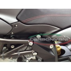 CARBONVANI - MV AGUSTA RIVALE CARBON FIBER LEFT SEAT SIDE PANEL