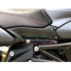 CARBONVANI - MV AGUSTA RIVALE CARBON FIBER RIGHT SEAT SIDE PANEL