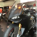 New Rage Cycles (NRC) Mirror Block Off Turn Signals for the Ducati Panigale 1199 and 899