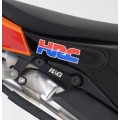 R&G Racing Left Side Passenger Foot Rest Blanking Plate for Honda CBR600RR '13-'15