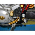 DBK Special Parts (Ducabike) Adjustable Rearsets for the Ducati Hypermotard 796/1100 and Multistrada 620/1000/1100 DBK Special Parts (Ducabike) Adjustable Rearsets for the Ducati Hypermotard 796/1100 and Multistrada 620/1000/1100