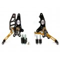 DBK Special Parts (Ducabike) Adjustable Rearsets for the Ducati Hypermotard 796/1100 and Multistrada 620/1000/1100 DBK Special Parts (Ducabike) Adjustable Rearsets for the Ducati Hypermotard 796/1100 and Multistrada 620/1000/1100