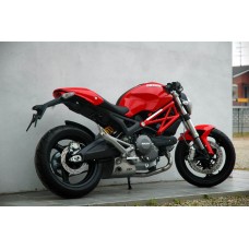 QD Exhaust EX-BOX Complete System - DUCATI MONSTER 696/795 (08-14)