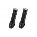 CNC Racing Solid Round Folding Passenger Footpeg Kit for Ducati Scrambler