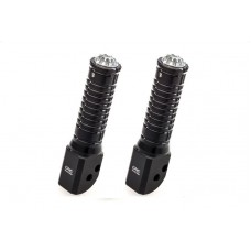CNC Racing Solid Round Folding Passenger Footpeg Kit for Ducati Scrambler
