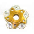 DBK Special Parts (Ducabike) Contrast Cut 5 Hole Rear Sprocket Hub Flange Carrier for the Ducati 848 and Streetfighter 848 DBK Special Parts (Ducabike) Contrast Cut 5 Hole Rear Sprocket Hub Flange Carrier for the Ducati 848 and Streetfighter 848