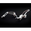 Motocorse Billet Aluminum Rearsets with Titanium Hardware for Ducati Streetfighter 1098 & 848