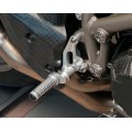 Motocorse Billet Aluminum Rearsets with Titanium Hardware for Ducati Streetfighter 1098 & 848