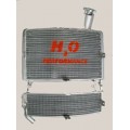 Galletto Radiatori (H2O Performance) Oversize Radiator kit For Piaggio ZIP 1 Series