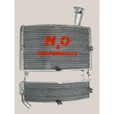 Galletto Radiatori (H2O Performance) Oversize Radiator kit For Piaggio ZIP 1 Series