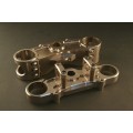 AEM FACTORY - DUCATI MONSTER WITH REAR BOW TYPE SUSPENSION TRIPLE CLAMP WITH RISERS FOR 28MM BARS AEM FACTORY - DUCATI MONSTER WITH REAR BOW TYPE SUSPENSION TRIPLE CLAMP WITH RISERS FOR 28MM BARS