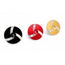 DBK Special Parts (Ducabike) Contrast Cut Billet Front Pulley Cap for the XDiavel