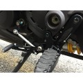 DBK Special Parts (Ducabike) Adjustable Rearsets for the Ducati Diavel