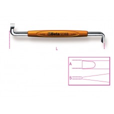 Beta Tools Model 1236  B1X5.5mm-offset Screwdrivers Slotted