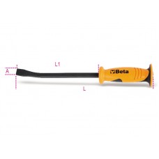 Beta Tools Model 965 300mm-Pry Bars with Flat Curved Ends Beta Tools Model 965 300mm-Pry Bars with Flat Curved Ends