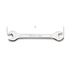 Beta Tools Model 55  8x9mm-Double Open End Wrenches Bright