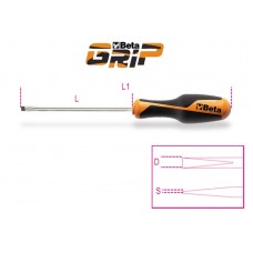 Beta Tools Model 1264  3X100-Screwdrivers Headless Slotted