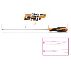 Beta Tools Model 1264  L 2 5X200-Screwdrivers Long Series