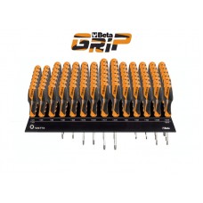 Beta Tools Model 1263  E62-Wall-Mounted Display 62 Screwdrivers