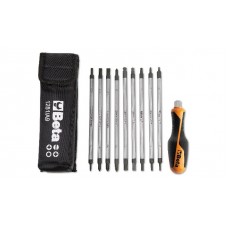 Beta Tools Model 1281  Bg/A9-9 Reversible Screwdrivers in Wallet