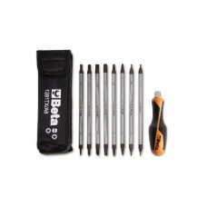 Beta Tools Model 1281  Bg Tx/A8-8 ReversibleScrewdrivers in Wallt